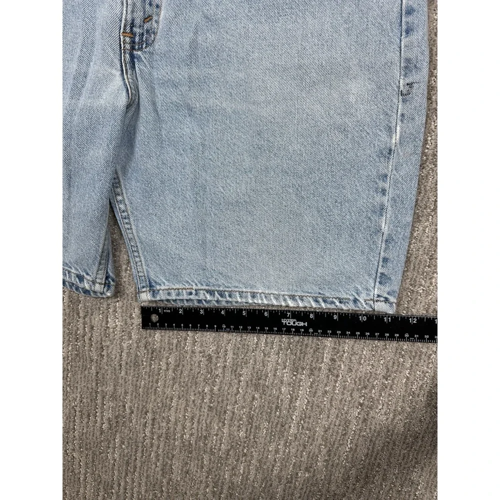 Levi's 550 Denim Shorts Mens 36 Light Blue Vintage Orange Tab Relaxed Fit 90s